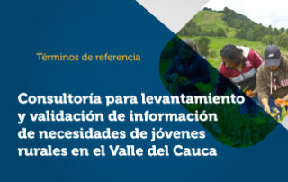 Convocatoria juventud Apoyamos Valle del Cauca